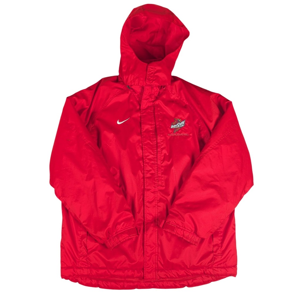 Nike Iowa State Cyclones Women's Basketball Jacket Full Zip Hooded Red‎ -stains